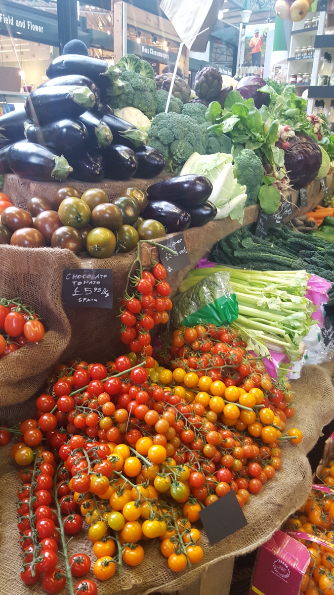 Fruit and veg on offer at London's Borough Market